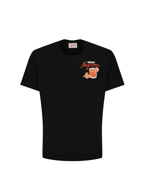 T-shirt Portland in cotone Drink Negroni Mc2 Saint Barth | PRL000207982L